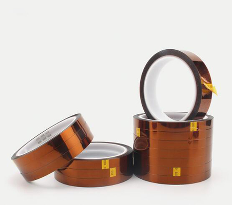 Polyimide estático da fita do Kapton de 0.025mm Esd esparadrapo 260C de alta temperatura do anti