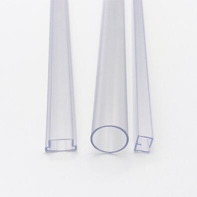 Tubo estático do PVC do quadrado anti, tubos de envio plásticos dos componentes eletrônicos