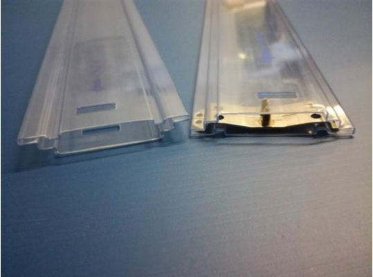 Tubos estáticos claros do ESD do PVC/PC da cor anti para empacotar IC SMT
