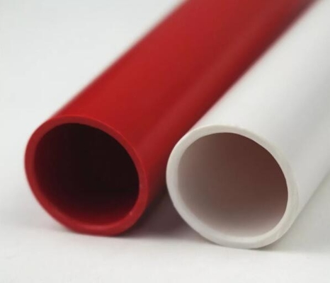 Tubo de arame elétrico de plástico ABS de cor dura Embalagem de cilindro de PVC