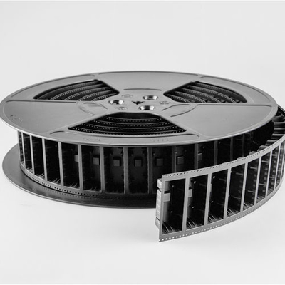 Solução de embalagem de poliestireno PS fita de filme em relevo preta ou transparente com 10E5 ou NO