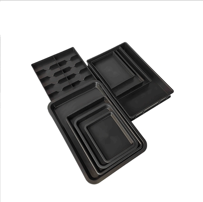 130mm Profundidade ESD bandejas de plástico para tamanho interno 215x140x110mm solução de embalagem