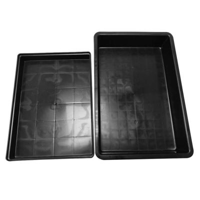 130mm Profundidade ESD bandejas de plástico para tamanho interno 215x140x110mm solução de embalagem