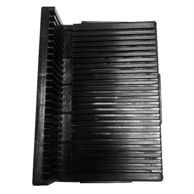 Retardantes de chama 2 mm de espessura Caixas de plástico de descarga eletrostática para armazenamento seguro de componentes