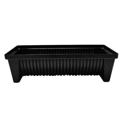 Caixas de plástico ESD retangulares espessura 2 mm perfeitas para armazenamento e organização de peças de reposição