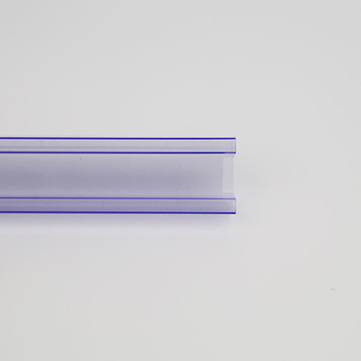 Tubulação do quadrado de tubo do empacotamento plástico perfurado transparente do PVC/PETG IC