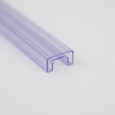 Tubulação do quadrado de tubo do empacotamento plástico perfurado transparente do PVC/PETG IC