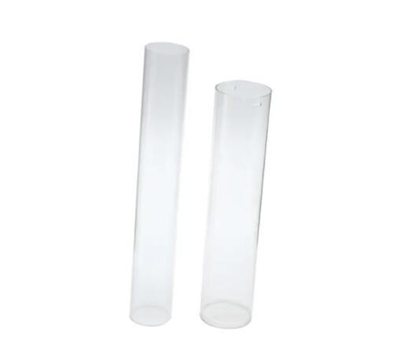 Círculo transparente PETG/tubo de empacotamento claro plástico 10E6-10E11 do PVC