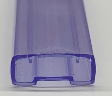 0.5-1 mm Espessura tubo ESD transparente para armazenamento e transporte seguros de eletrônicos