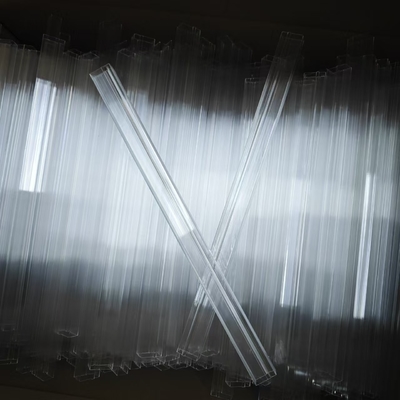 Fabricantes de tubos ESD para embalagens de circuito integrado seladas SMD tubos de embalagem antiestáticos transparentes