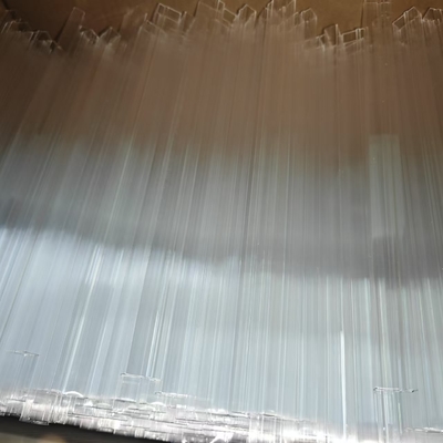 Fabricantes de tubos ESD para embalagens de circuito integrado seladas SMD tubos de embalagem antiestáticos transparentes