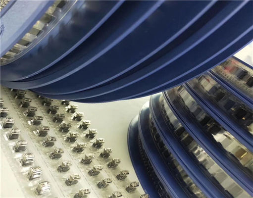 Fita transportadora ESD de alta precisão para embalagem SMD, tipos de papel e plástico, tamanhos personalizados disponíveis