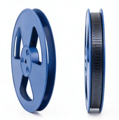 Embossed carrier tapes suitable for SMD components such as IC modules, connectors, LEDs, resistors and capacitors.