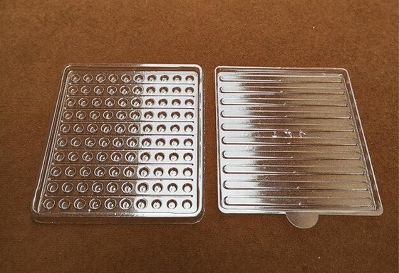 Caixa de embalagem em bolhas transparente para encomenda personalizada eletrônica personalizável e durável aceita