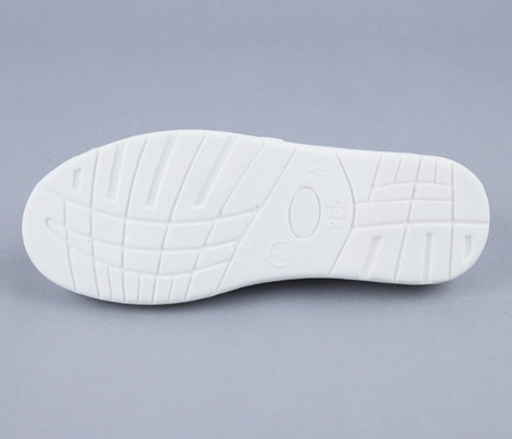 Sapatas respiráveis do plutônio esd de único Velcro líquido branco 220mm