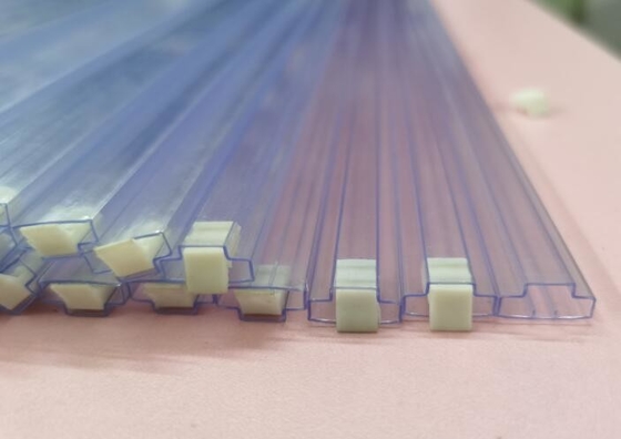 Tubo antiestático embalagem sensível transparente de IC do ESD e do módulo