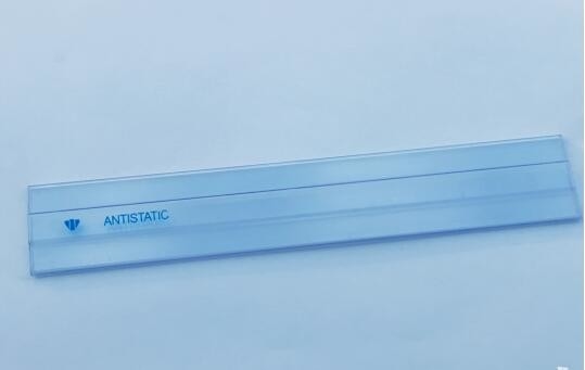 Anti CI tubos estáticos flexíveis do Esd que empacotam a superfície azul transparente