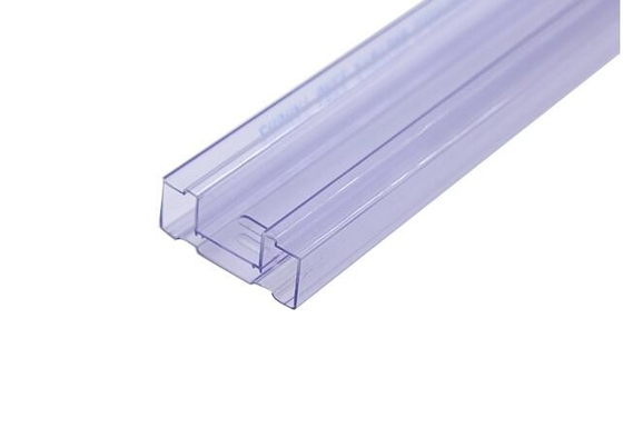 Tubo do ESD do quadrado, estática de empacotamento do tubo do Pvc do módulo de fonte de alimentação anti