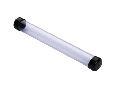 Tubo feito sob encomenda de Petg ESD que empacota a espessura de 0.5mm - de 1.0mm com tampões de extremidade