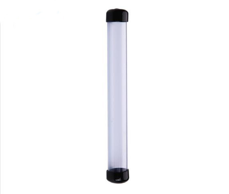 Tubo feito sob encomenda de Petg ESD que empacota a espessura de 0.5mm - de 1.0mm com tampões de extremidade