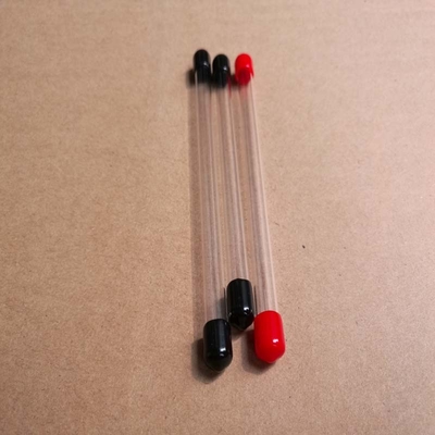 Tamanho de empacotamento da personalização do cilindro do tubo plástico do espaço livre do ABS PETG IC