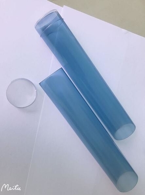 Círculo transparente do Pvc do tubo do Esd flexível para empacotar ROHS habilitado
