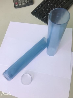 Círculo transparente do Pvc do tubo do Esd flexível para empacotar ROHS habilitado