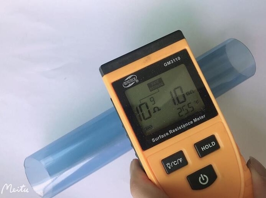 Círculo transparente do Pvc do tubo do Esd flexível para empacotar ROHS habilitado