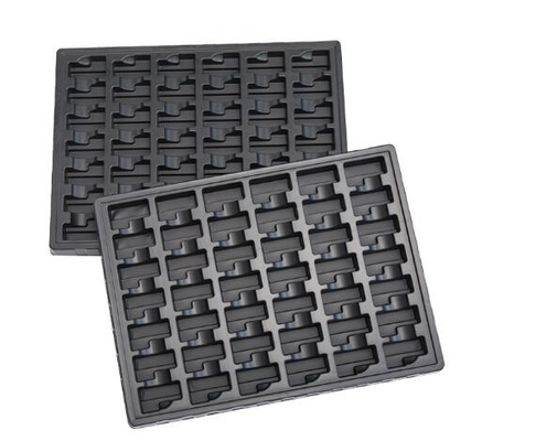 Caixa de empacotamento da bolha de ACE DELIXIN CYMK, bandejas de empacotamento do chocolate preto