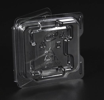 Processador do processador central de Tray For Intel Amd da caixa da bolha da parte superior do Esd do serviço do OEM