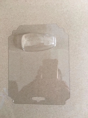Caixa de empacotamento Tray Ageing Resistant Clear/cor preta da bolha do Pvc