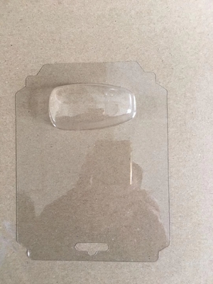 Caixa de empacotamento Tray Ageing Resistant Clear/cor preta da bolha do Pvc
