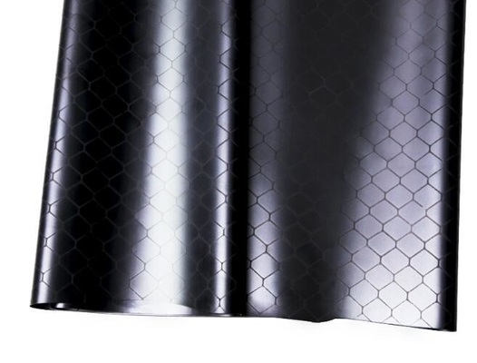 Anti acessórios estáticos pretos, cortina 1.37x30m da grade do Pvc do Esd