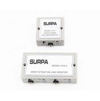C.A. estática 6.0.3AV do monitor da correia de pulso do ESD dos acessórios de 1.8W SURPA 518-2 anti