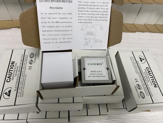 Verificador antiestático do monitor em linha da correia de pulso de SURPA 518-1 1.8W ESD