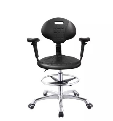 O plutônio antiestático espuma a cadeira 430*400mm Seat do escritório do ESD para a sala de limpeza