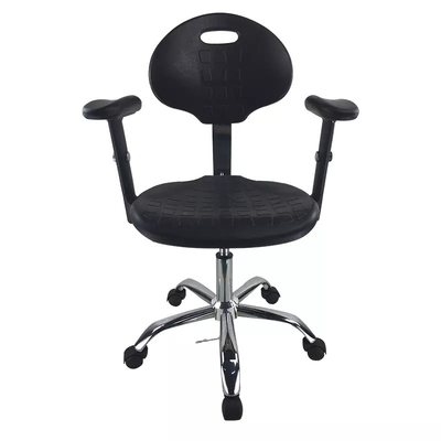 O plutônio antiestático espuma a cadeira 430*400mm Seat do escritório do ESD para a sala de limpeza