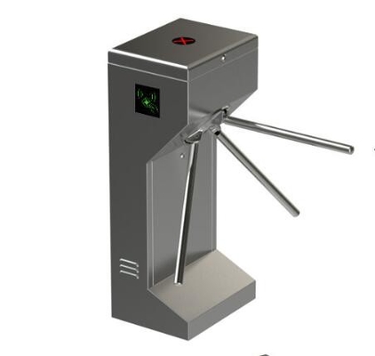Controle de acesso de aço inoxidável da multidão da porta do torniquete do tripé 304 para espaços públicos