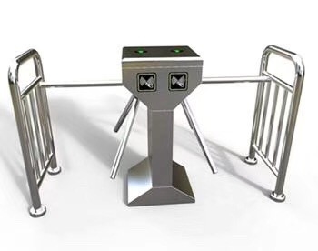 Proteção solar dos torniquetes dos sistemas automáticos do tripé que lustra o sistema do torniquete do Esd