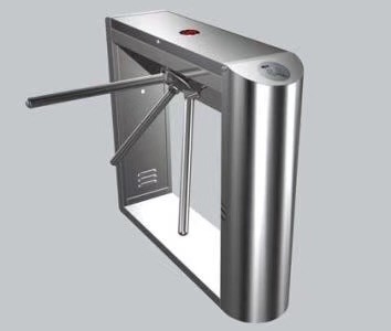 Porta pedestre 50Hz da barreira do tripé de Rfid do torniquete da porta de velocidade do supermercado