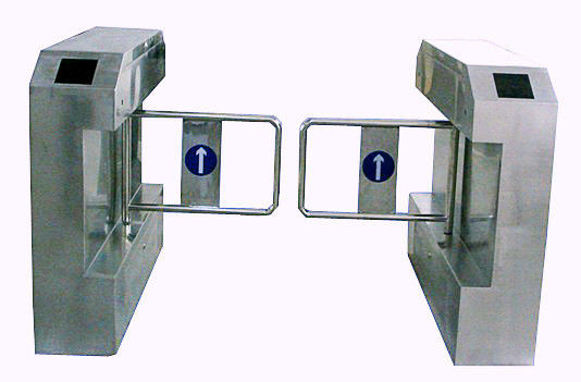 Sistema de aço inoxidável da placa do controle de acesso do torniquete 304 da porta de balanço da estação de ônibus