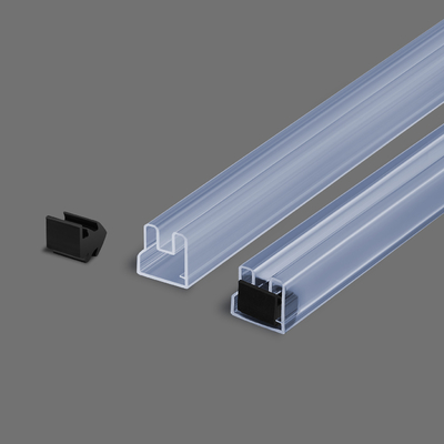 Tubo de IC ESD, anti espessura de empacotamento estática dos tubos 0.5mm-2mm