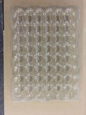 0.25mm Blister Tray Embalagem Embossing Logo com Certificação SGS
