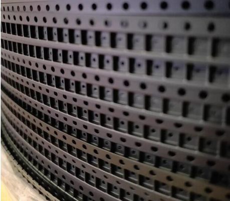 Fita gravada preta do portador, anti material estático do ANIMAL DE ESTIMAÇÃO do picosegundo do PC de SMT da fita